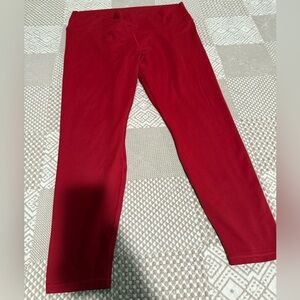 Fabletics Powerhold Leggings Size 2X - Holly Berry